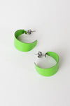 Lime Green Hoops