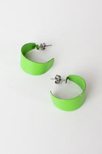 Lime Green Hoops