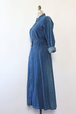 Eddie Bauer Denim Flare Shirtdress S/M