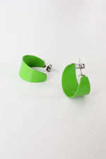 Lime Green Hoops