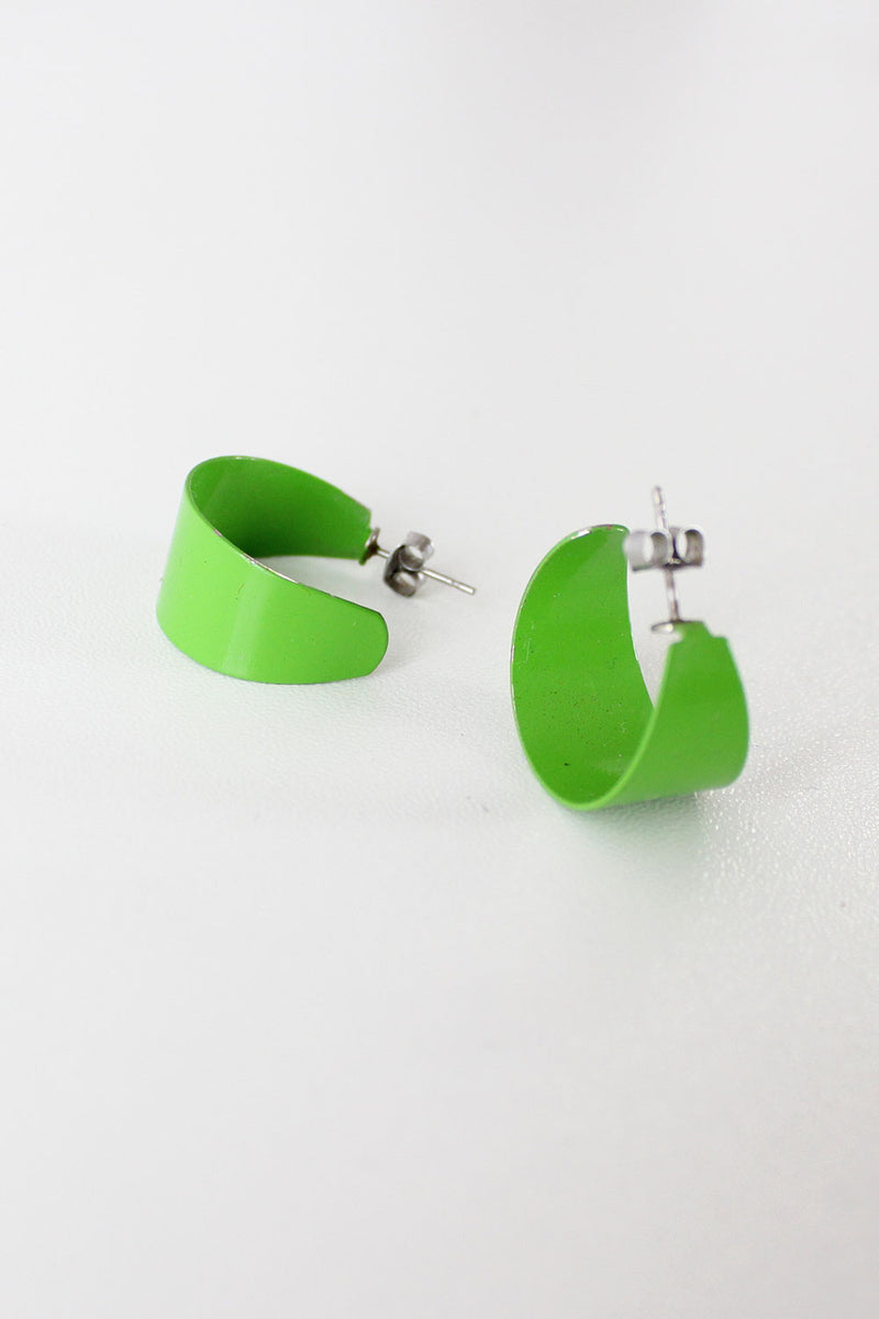 Lime Green Hoops