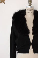 Jay Fur Collar Cardigan M/L