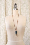 Chunky Shell & Glass Necklace