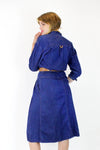 Dark Denim Button Dress S/M