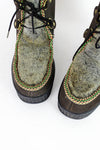 70s Faux Fur Winter Boots 9