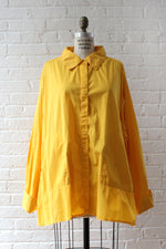 Marigold Oversized Pocket Blouse