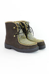 70s Faux Fur Winter Boots 9