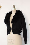 Jay Fur Collar Cardigan M/L