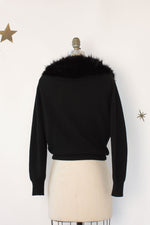 Jay Fur Collar Cardigan M/L