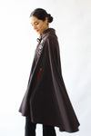 Wednesday Buttoned Cape