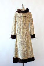 Hooded Tapestry Elevenses Coat XS/S