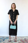 Claire Linen Button Dress M
