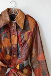 Crazy Quilt Leather Jacket XS/S