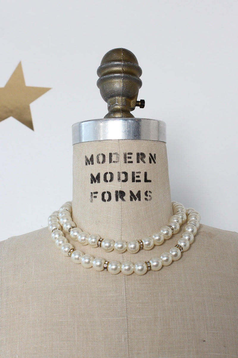 Pearl Rhinestone Belt
