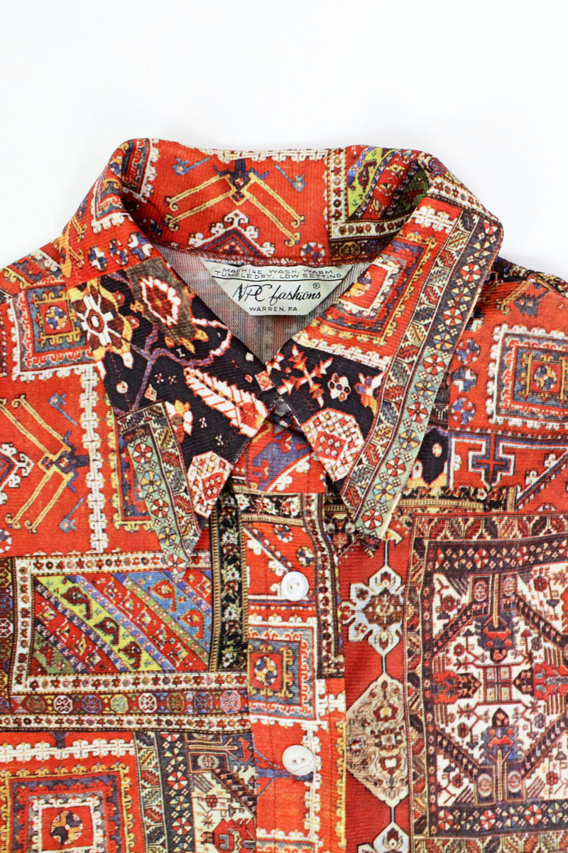 Kilim Print Buttondown M