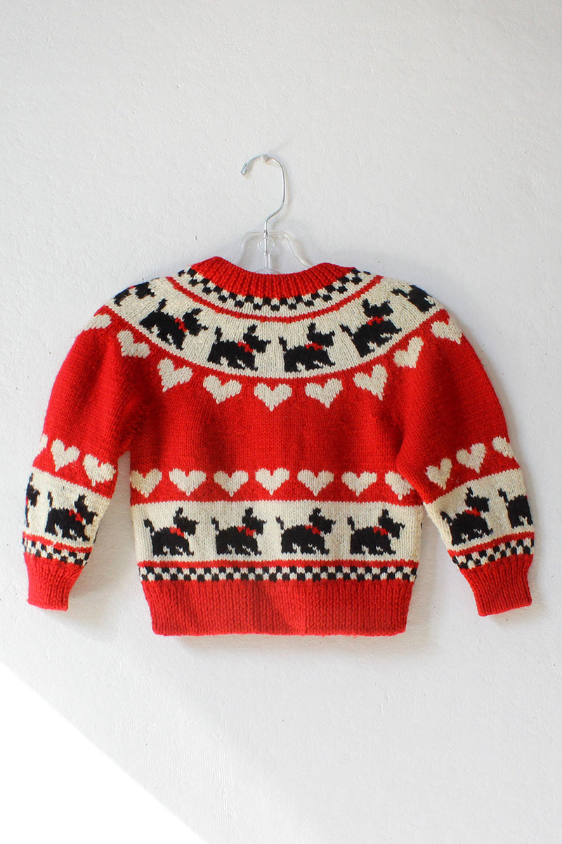 Scottie Crop Cardigan XXS (Kids)