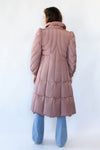 Dusty Rose Puffer Coat S/M