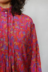 Diana Feather Print Blouse S/M
