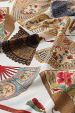 Decorative Fan Scarf