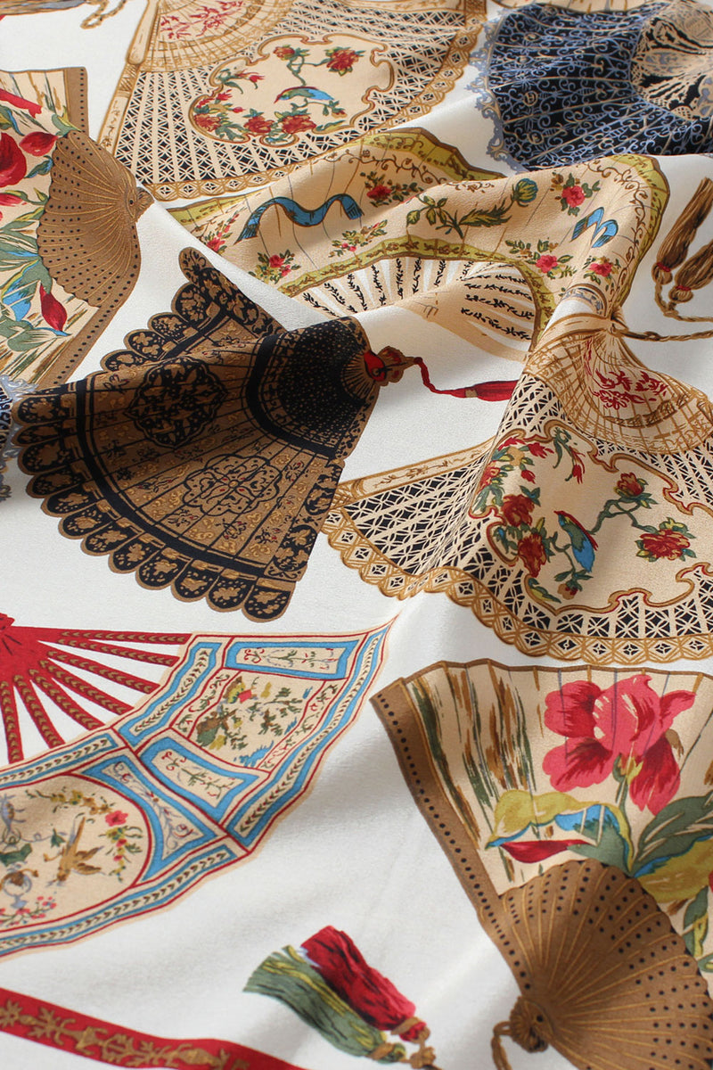 Decorative Fan Scarf