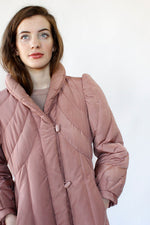 Dusty Rose Puffer Coat S/M