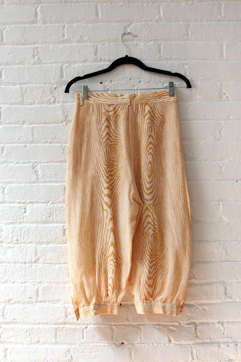 Marinelli Silk Faux Bois Ensemble S/M