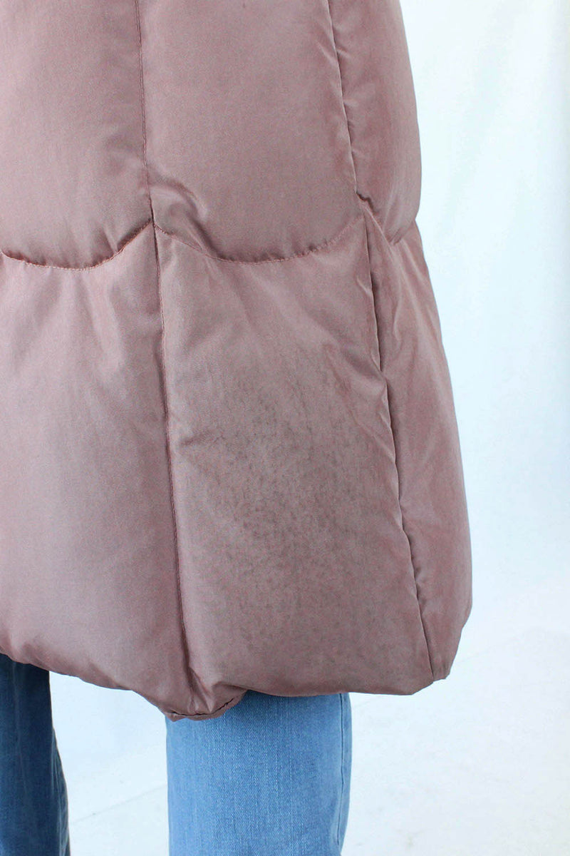 Dusty Rose Puffer Coat S/M