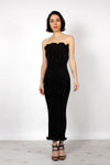 Birgitta Pleated Column Dress XS-M