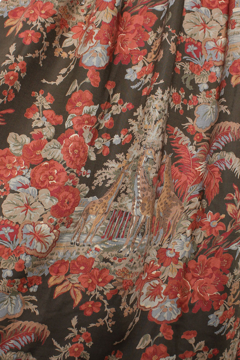 Gathered Giraffe Skirt L