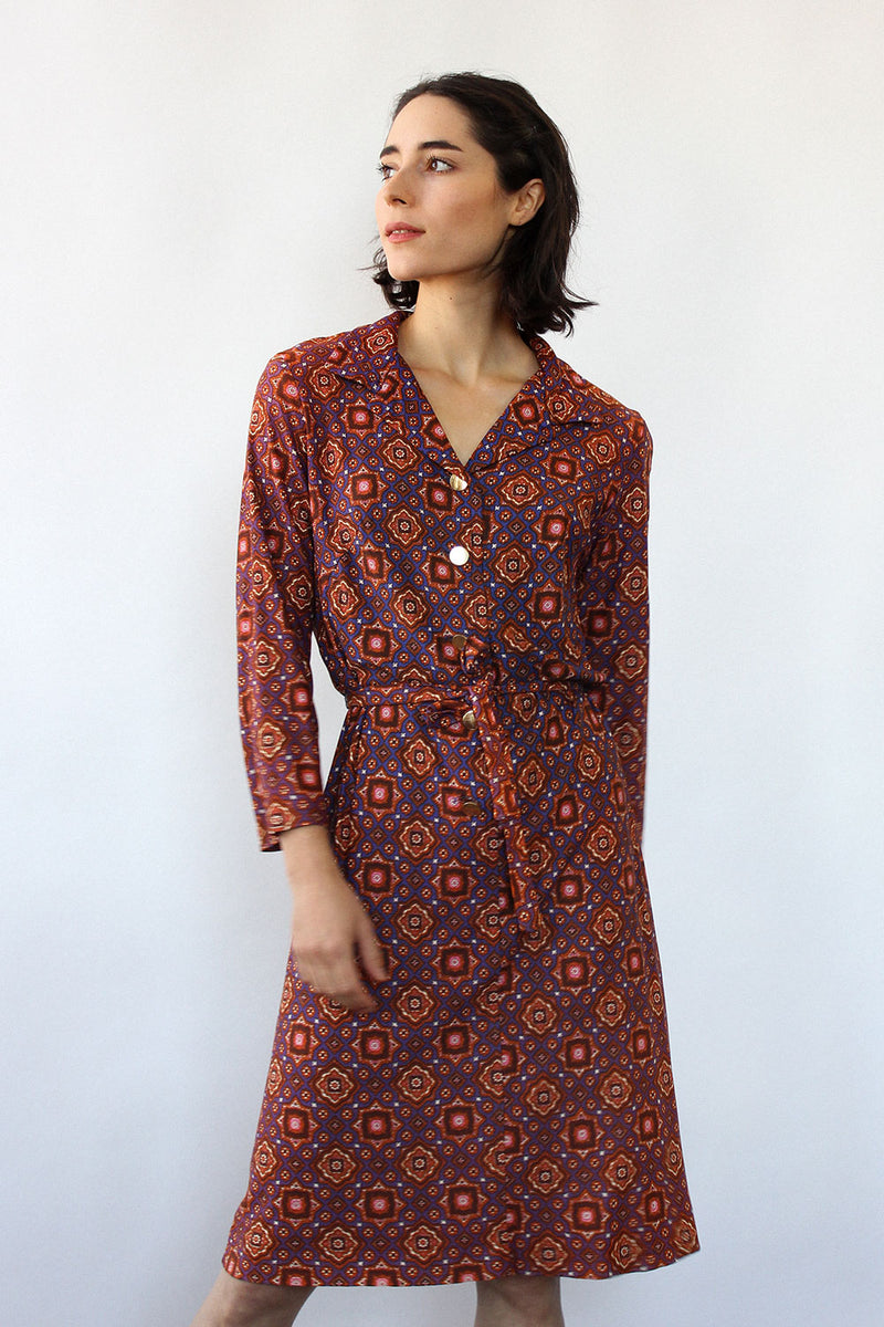 Mod Kaleidescope Dress M