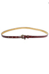 Aigner Equestrian Skinny Belt