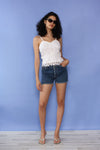 Bobbin Lace Fitted Tank S/M