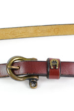 Aigner Equestrian Skinny Belt