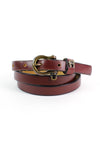 Aigner Equestrian Skinny Belt