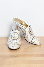 Gold Stud Cloud Mules 9