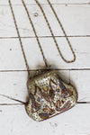 Bronze Beaded Purse