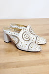 Gold Stud Cloud Mules 9