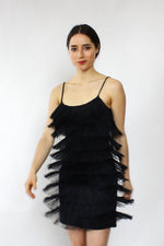 Full Fringe 90s Mini Dress XS/S