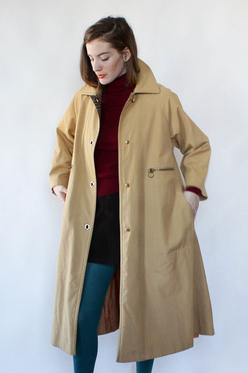 Bonnie Cashin Camel Trench S/M/L