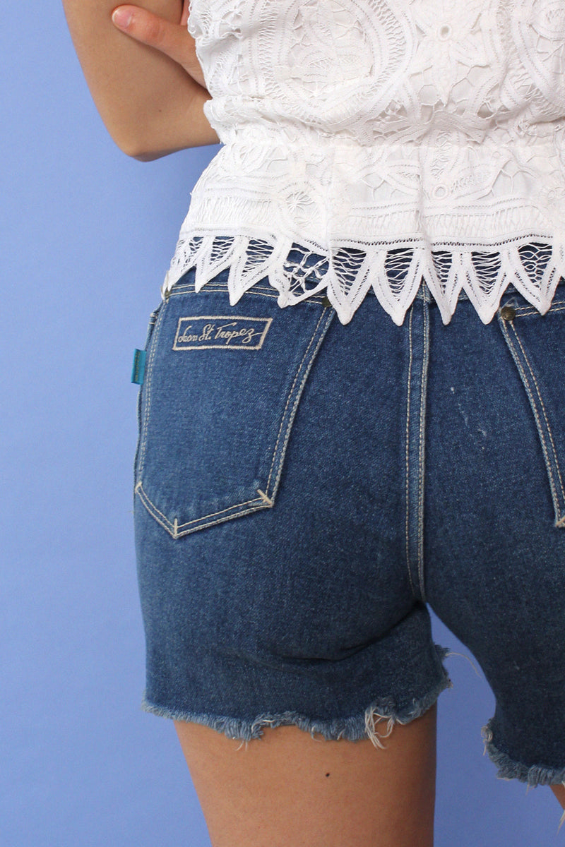St. Tropez Denim Cutoffs M