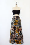 Tori Richard Cotton Print Maxi XS