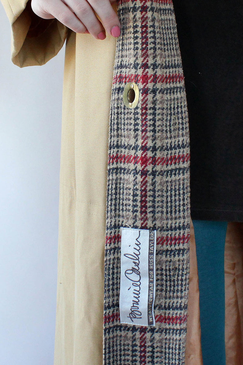 Bonnie Cashin Camel Trench S/M/L