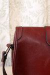 Aigner Aubergine Leather Bag