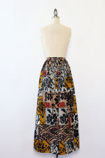 Tori Richard Cotton Print Maxi XS