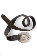 Earthy Stone Buckle Belt