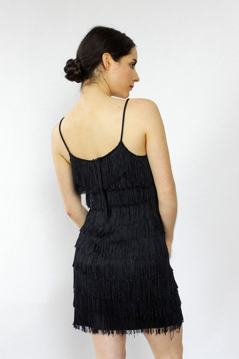 Full Fringe 90s Mini Dress XS/S OMNIA Full Fringe 90s Mini Dress XS/S OMNIA
