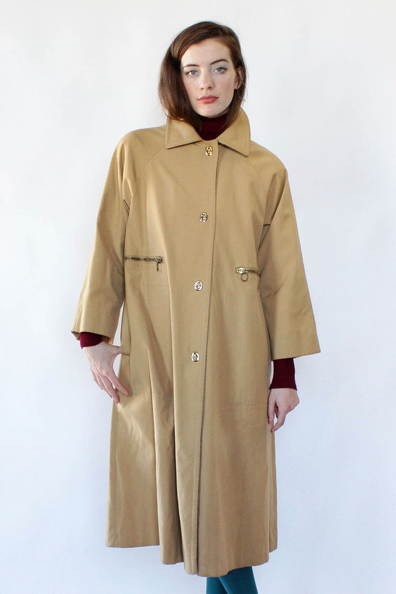 Bonnie Cashin Camel Trench S/M/L