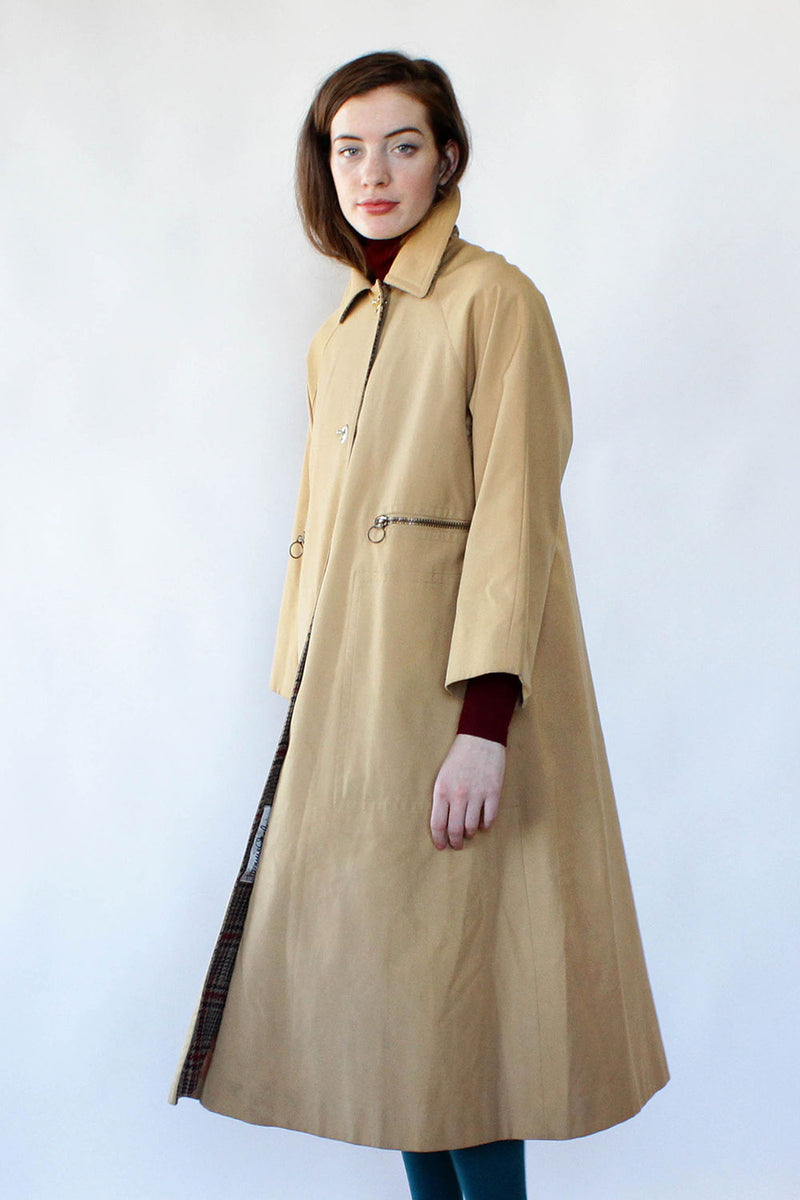 Bonnie Cashin Camel Trench S/M/L
