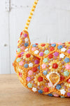 Apricot Embellished Party Purse