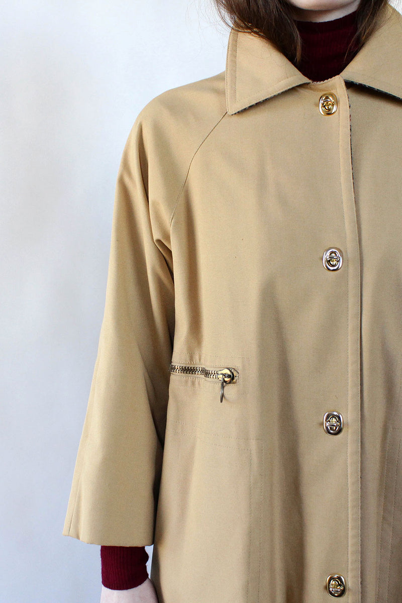 Bonnie Cashin Camel Trench S/M/L